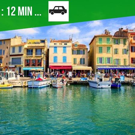 Cosy La Baie Des Anges - Plage La Ciotat - Classe 3 Etoiles 아파트 외부 사진