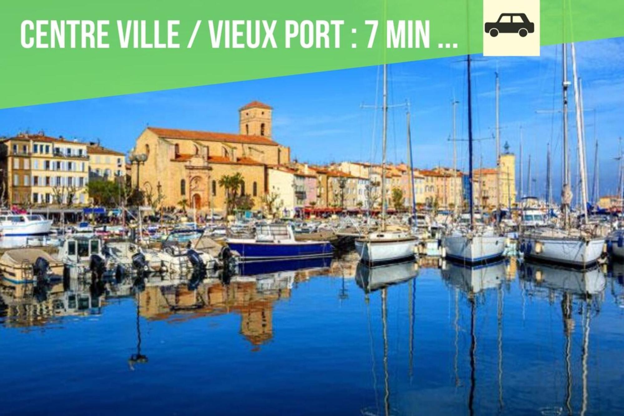 Cosy La Baie Des Anges - Plage La Ciotat - Classe 3 Etoiles 아파트 외부 사진