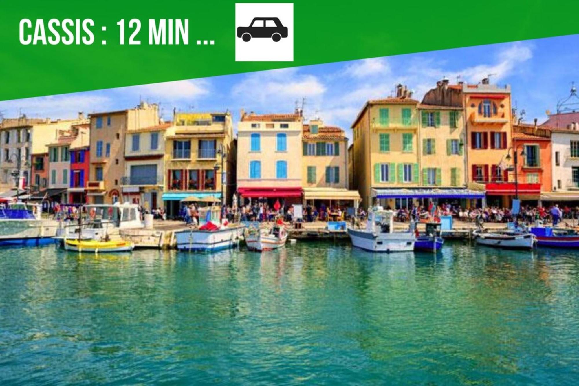 Cosy La Baie Des Anges - Plage La Ciotat - Classe 3 Etoiles 아파트 외부 사진
